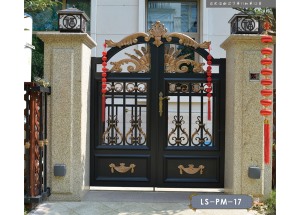 時(shí)尚鑄鋁庭院門